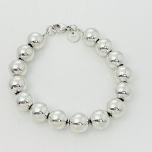 Small 7&quot; Tiffany &amp; Co HardWear Ball Bracelet in Sterling Silver 10mm Bead - $215.00