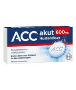 ACC for cough 600 mg x 10 Sandoz effervescent tablets - £24.03 GBP