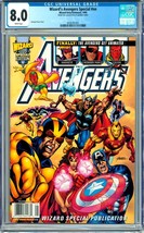 George Perez Pedigree Collection CGC 8.0 Wizard Magazine #81 Avengers Thor Art - $98.99