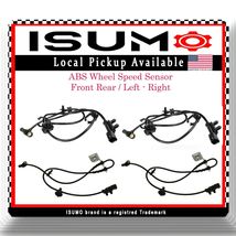 4x ABS Wheel Speed Sensor Front / Rear Left &amp; Right Fits: Pacifica 2007-2008 - £38.46 GBP