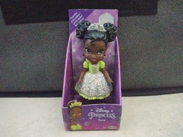 New! Tiana Disney Princess Poseable Mini Doll Toddler Miniature 3.5&quot; Figure - £9.48 GBP