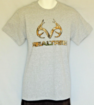 Men&#39;s Realtree T-Shirt Size Medium Camo Antlers NEW Camouflage Xtra Hunting - £13.05 GBP