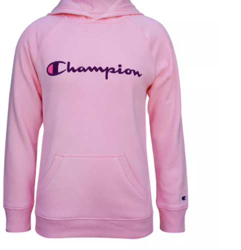 Primary image for Champion  Girls Raglan Hooded Sweatshirt