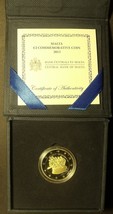 Malta 2013 Commemorative 2 Euros Bi-Metal Proof With C.O.A.~7,500 Minted... - $35.17