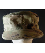 USGI U.S. ARMY USAF SCORPION CAMOUFLAGE OCP PATROL CAP HAT SIZE 7 1/4 - $309.07 MXN