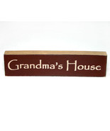 Grandma&#39;s House Wooden Shelf Sitter - $5.47 CAD