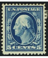 335, Mint VF HR 5¢ Nice Fresh Stamp - Stuart Katz - $25.00