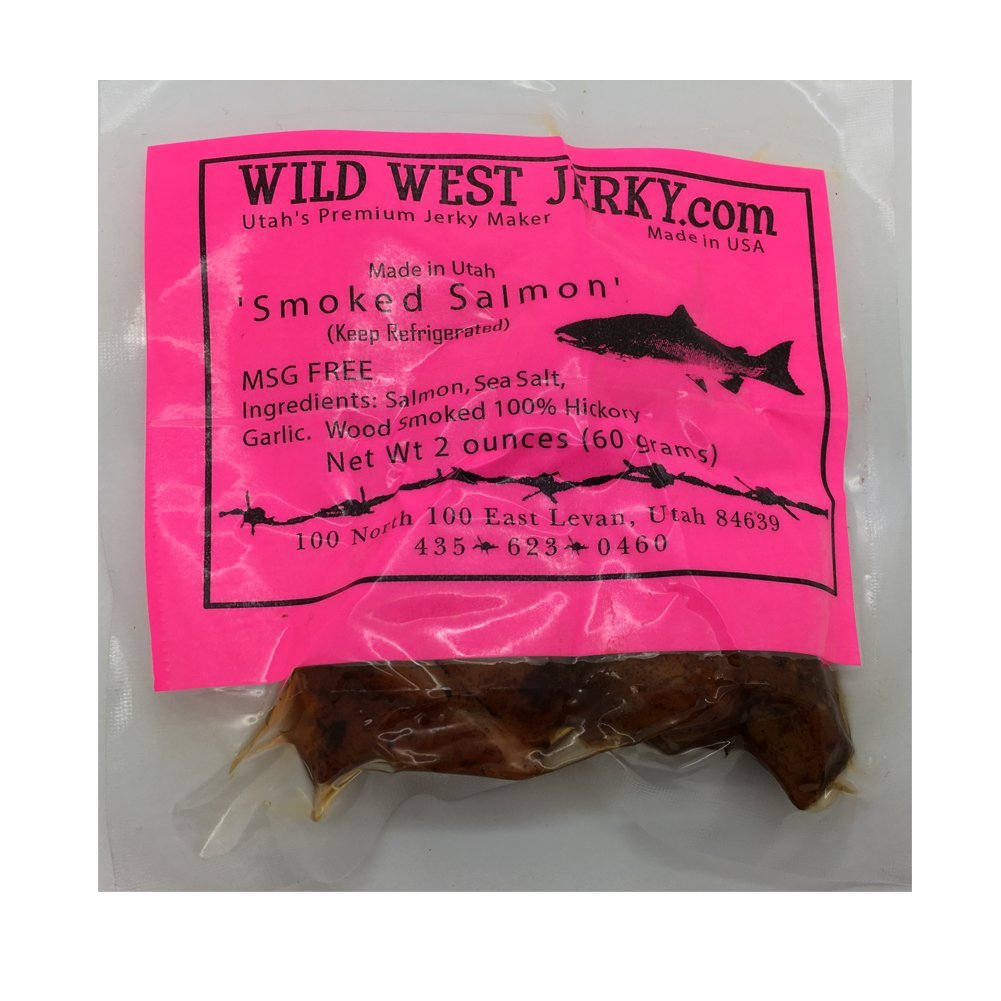 BEST Fresh Wild Caught King Smoked Salmon Squaw Candy Savory Deliciousness 2 ... - $199.95