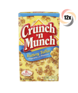 12x Boxes Crunch &#39;N Munch Buttery Toffee Flavor Popcorn With Peanuts 3.5oz - $34.21