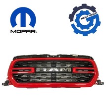 New OEM Mopar Grille Grill Assembly For 2019-2023 Ram 1500 Flame Red Hon... - £591.00 GBP