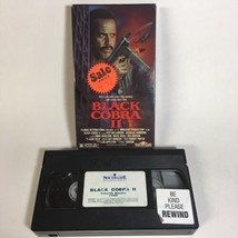 Black Cobra 2 II (VHS, 1989) Complete Tested Works Fred Williamson South... - £7.06 GBP