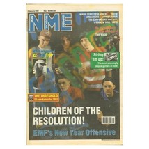 New Musical Express NME Magazine January 5 1991 npbox024 EMF&#39;s New Year Offensiv - £10.16 GBP