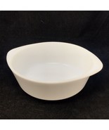 Vintage Glasbake All Pure Milk White 2 Quart 8.5&quot; Bowl #J514 - $13.81