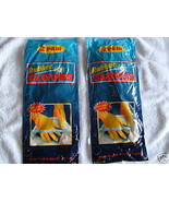 Brand New Rubber Gloves- Two pack of 2 Pair - $13.49