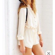 Urban Outfitters Small Boho Romper, Long Sleeve, Button Front - $29.70