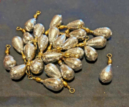 5Pounds (160)  1/2oz. Bass Casting Sinkers - $40.39