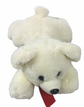 Vintage MJC White Bear 12” Plush Stuffed Animal 1988 - £14.32 GBP