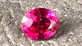 No HEAT - 0.53 ct. RUBY Purpulish Red Certified  Mozambique,10% discount while p - £143.85 GBP