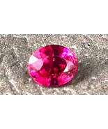 No HEAT - 0.53 ct. RUBY Purpulish Red Certified  Mozambique,10% discount... - £141.05 GBP