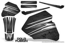 Honda XR80 XR100 Xr 80 100 1985-2000 Creatorx Graphics Kit Cold Fusion Black - £85.55 GBP