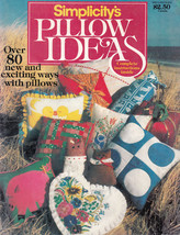 Simplicity Pillows Over 80 Designs! Knit Crochet Embroider Quilt Applique Sew - £8.00 GBP
