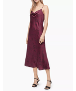 Calvin Klein Zinfandel Satin Cowl Neck Slip Midi Dress 16 - €27,80 EUR