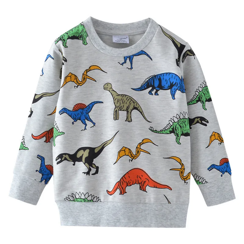 Jumping Meters New Arrival Cars Print Boys Sweatshirts Autumn Spring Children&#39;s  - £77.05 GBP