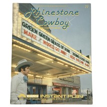 Rhinestone Cowboy And Other Country Greats Songbook 1970&#39;s Piano Organ G... - $177.40 MXN