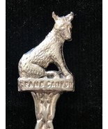 VTG Grand Canyon Arizona Coyote Handle Souvenir Spoon Silver-plated  - $29.65