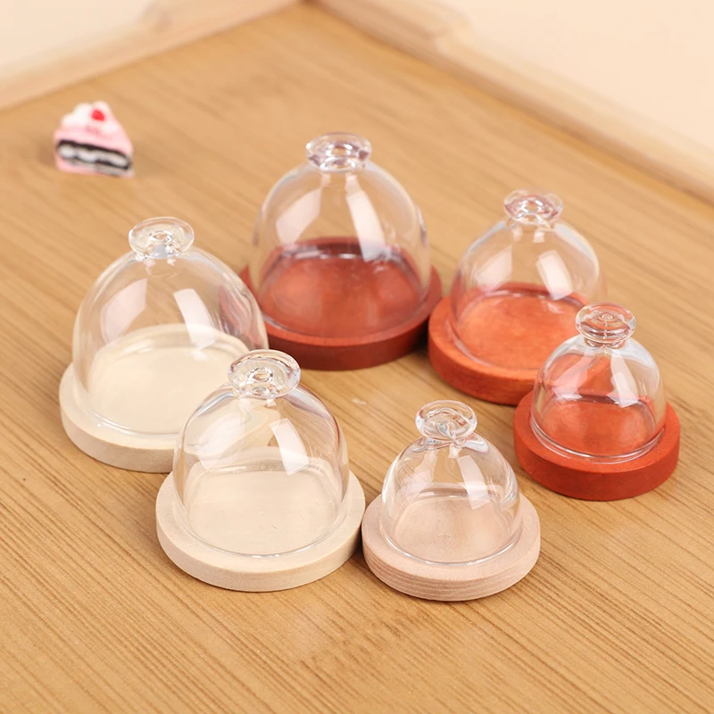 New Arrival 1Pc Miniatures Accessories 1:12 Dollhouse Miniature Candy Jar Cake - £6.57 GBP+