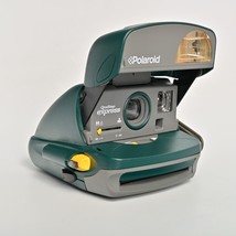 Polaroid 600 One Step Express Instant Film Camera Green - Working - $23.36