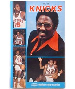 NY Knicks 1977-1978 Yearbook Willis Reed MSG NBA Official Media Guide - £11.95 GBP