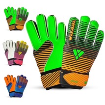 Vizari Saturn F.P. Soccer Goalkeeper Gloves with Finger Support - Green/... - €16,97 EUR