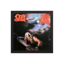 Ozzy Ozbourne signed Bark At The Moon album Reprint - £59.95 GBP