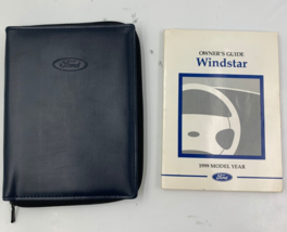1999 Ford Windstar Owners Manual Handbook with Case OEM P03B04006 - $14.84