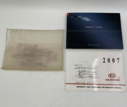 2007 Kia Spectra Owners Manual Set with Case OEM F01B44019 - $20.69