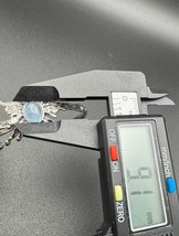 Handcrafted Natural Crystal Aquamarine Cuff Bracelet - $18.45