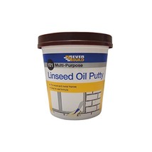 Everbuild EVBMPPB1KG1 1 kg Multi-Purpose Linseed Oil Putty - Brown  - £13.80 GBP