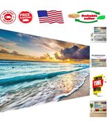 Large 5D Diamond Art Painting Kit - Sunset Beach Scene for Home Decor 27... - $31.87 CAD