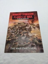 Flames Of War Open Fire! The War Starts Here Booklet - $11.88