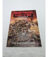 Flames Of War Open Fire! The War Starts Here Booklet - $11.88