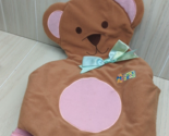 Zapf Creation Baby Chou Chou Teddy bear baby wearable doll carrier FLAWED - $9.89