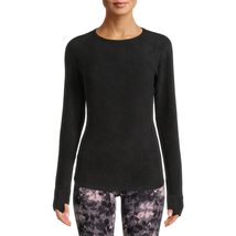 ClimateRight Women&#39;s Long-Sleeve Thermal Stretch Fleece Crew Top with Th... - £23.91 GBP
