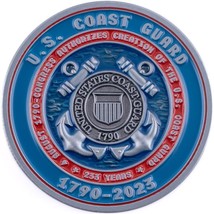 Coast Guard 2023 Birthday 1.75&quot; Challenge Coin - £31.59 GBP
