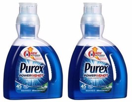 2 Purex PowerShot Mountain Breeze Liquid Laundry Detergent 90 loads 45 o... - £23.77 GBP