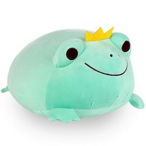 Super Soft Frog Plush Stuffed Animal, Cute Frog Snuggly Hugging Pillow, Adorable - £36.86 GBP