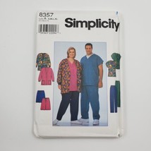 Simplicity 8357 Sewing Pattern Women/Men Jacket Top Pants Shorts Uncut Size S-XL - £5.49 GBP