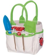 Kids&#39; Garden Tote with Tools Trowel, Rake, Shovel - Make Gardening Famil... - £12.09 GBP