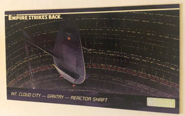 Empire Strikes Back Widevision Trading Card 1995 #122 Cloud City Gantry - $2.48