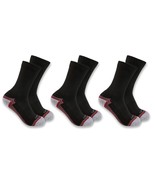 Carhartt SC6423WBLK-M Women&#39;s Force Performance Crew Work Socks M, Black... - $46.83 CAD